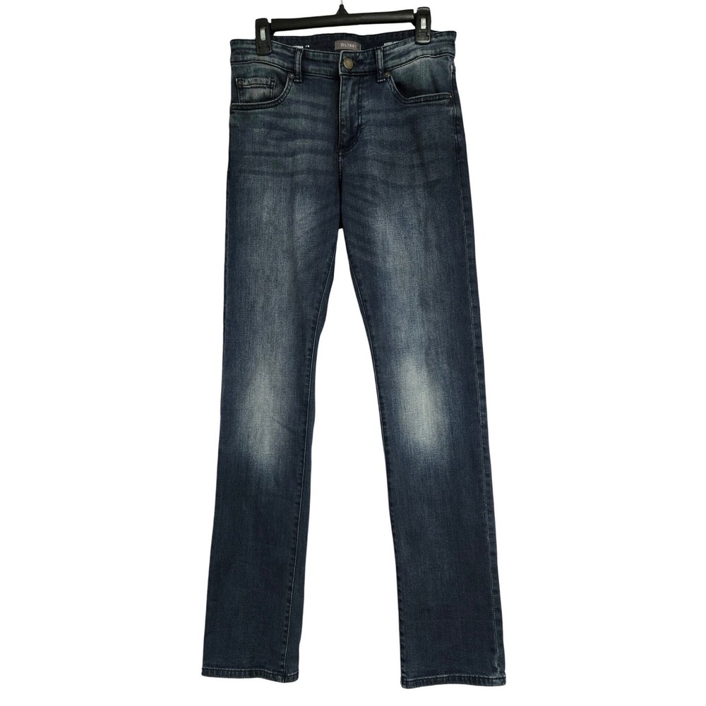 DL1961 Avery Modern Straight Jeans Dark Wash Indigo Denim Men's Size 30x34